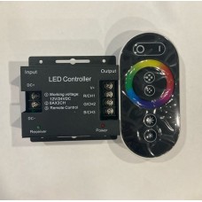 Контроллер сенсорный RGB 24А 12/24Вт 288/576Вт IP20