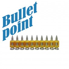 16 мм Усиленные гвозди Bullet Point оригинал по бетону и металлу Toua